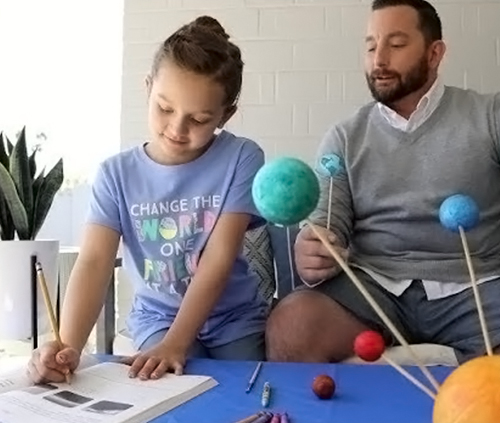 padre e hija