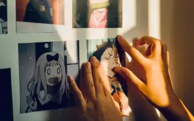 Imagen chibi de un anime